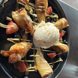 Banana Spring Rolls
