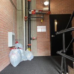 RiverFront Lofts - Staircase trash