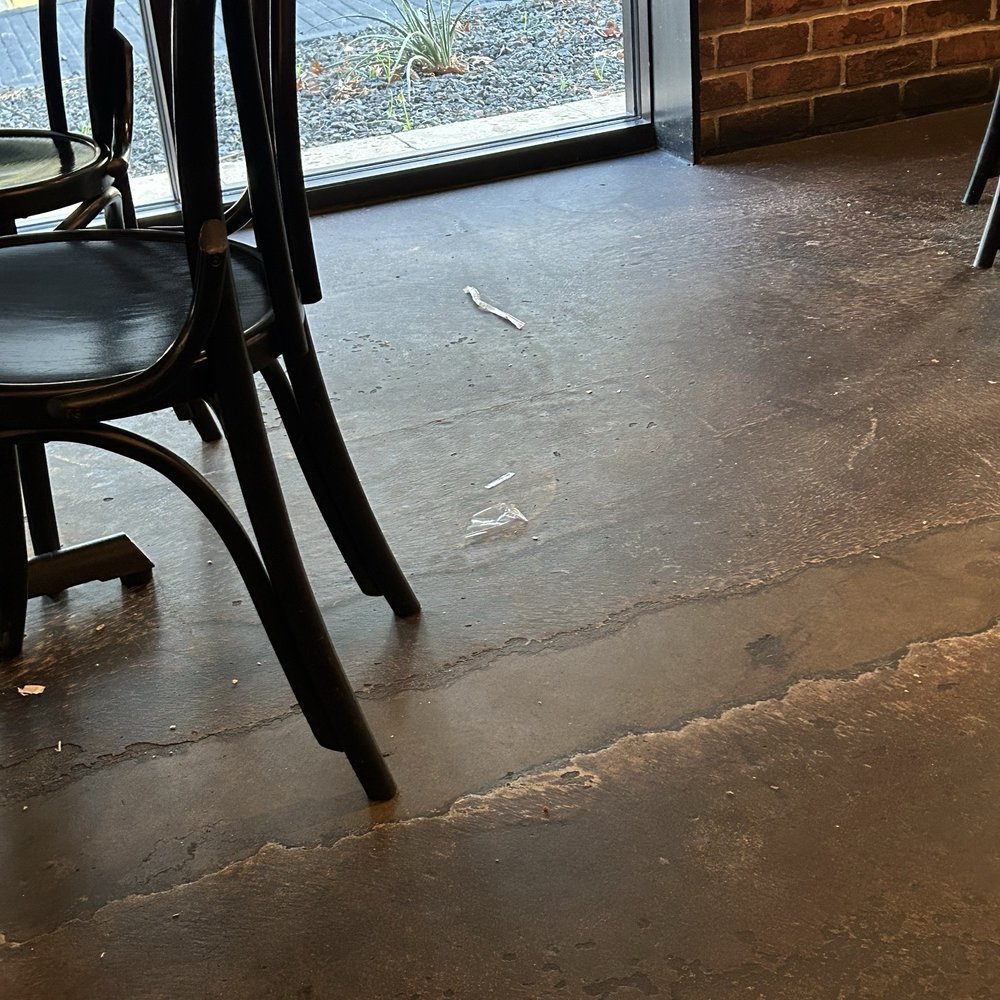 Dirty floor. Dirty floor.