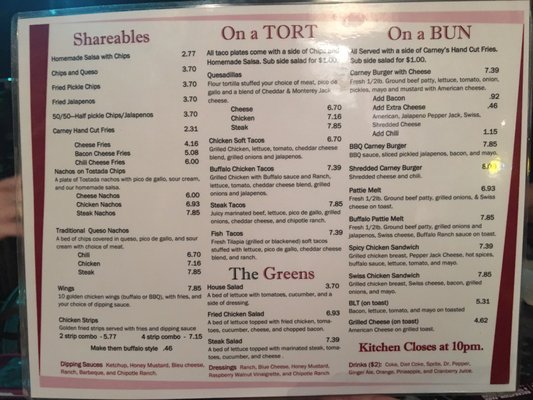 Menu photo 3 Carney's Pub & Grill Bryan, TX Menu photo 3 Carney's Pub & Grill Bryan, TX