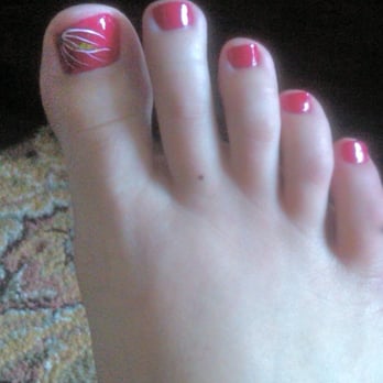 Four Seasons Nails Salon - pedicure with design - Nail Salons Near Me - Millbrae, California Four Seasons Nails Salon - pedicure with design - Nail Salons Near Me - Millbrae, California