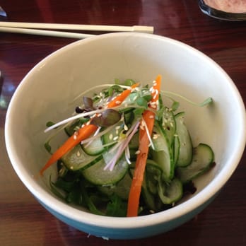 Hakane Sushi - Cucumber Salad - Sushi Bars Near Me - Ojai, California Hakane Sushi - Cucumber Salad - Sushi Bars Near Me - Ojai, California