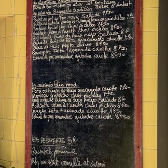 Chez Aline - Menu May 13, 2022 - Sandwiches Near Me - Paris, 75 Chez Aline - Menu May 13, 2022 - Sandwiches Near Me - Paris, 75