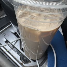 Iced coffee Iced coffee