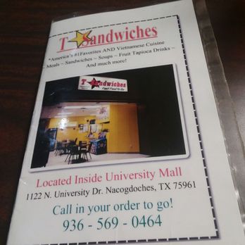 T Sandwiches - Sandwiches Near Me - Nacogdoches, Texas T Sandwiches - Sandwiches Near Me - Nacogdoches, Texas