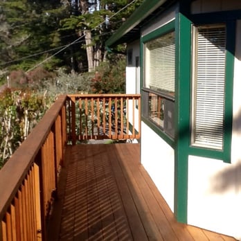 Oceanside Painting - Exterior of house painted and deck stained by Oceanside Painting - Painters Near Me - Half Moon Bay, California Oceanside Painting - Exterior of house painted and deck stained by Oceanside Painting - Painters Near Me - Half Moon Bay, California