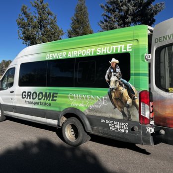 Groome Transportation - Pick Up at the house heading to DIA - Airport Shuttles Near Me - Fort Collins, Colorado Groome Transportation - Pick Up at the house heading to DIA - Airport Shuttles Near Me - Fort Collins, Colorado