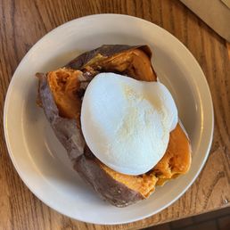 Loaded sweet potato
