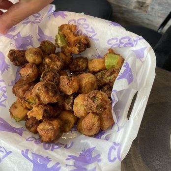Cozy Coop Roswell - Fried okra - Chicken Shop Near Me - Roswell, Georgia