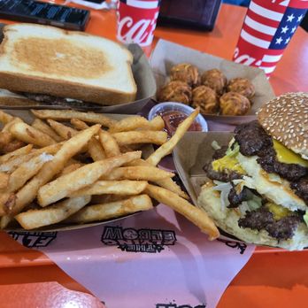 The Flying Elbow - The Vinnie The Brisco and fries and Vader Tots - Hot Dogs Near Me - Marshalltown, Iowa The Flying Elbow - The Vinnie The Brisco and fries and Vader Tots - Hot Dogs Near Me - Marshalltown, Iowa