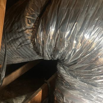 QuietCool Home Services - The black strap they used is cutting off some of the airflow - Heating & Air Conditioning/HVAC Near Me - Temecula, California QuietCool Home Services - The black strap they used is cutting off some of the airflow - Heating & Air Conditioning/HVAC Near Me - Temecula, California