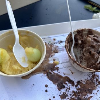 Oakobing - Mango Melon Shaved Ice Oreo Tiramisu Shaved Ice - Shaved Ice Near Me - Los Angeles, California