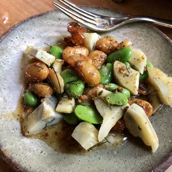 The Progress - Stewed artichokes with butterbeans and fava beans - New American Near Me - San Francisco, California