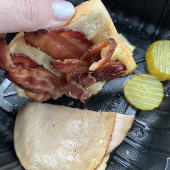 Mr Sandwich - Turkey Panini, which ended up just being turkey on white toast. Cheap turkey sandwich meat. - Wine Bars Near Me - Fort Wayne, Indiana