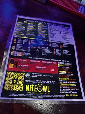 NiteOwl Kitchen and Cocktails by null