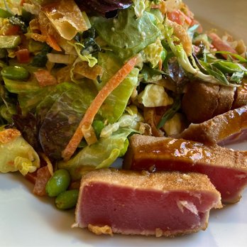 Marlow's Tavern - The holy grail of ahi tuna salad - New American Near Me - Alpharetta, Georgia Marlow's Tavern - The holy grail of ahi tuna salad - New American Near Me - Alpharetta, Georgia