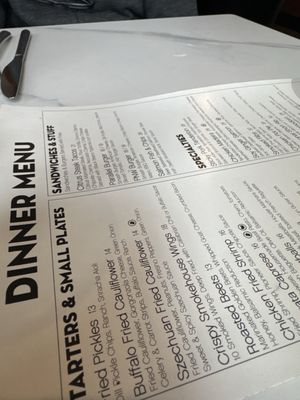 Menu photo 1 Parallel 47 Hayden, ID