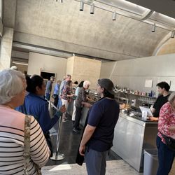The Kimbell Cafe - Busy Friday lunch line