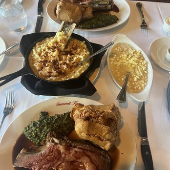 Summit House - Castle cut / mac and cheese / creamed corn - Steakhouses Near Me - Fullerton, California Summit House - Castle cut / mac and cheese / creamed corn - Steakhouses Near Me - Fullerton, California