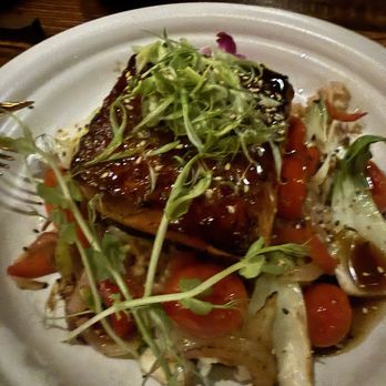 Mizu Izakaya - Teriyaki salmon on rice - Sushi Bars Near Me - Denver, Colorado