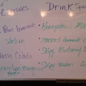 Ying Dynasty - a white board with a list of drinks - Chinese Near Me - New Bedford, Massachusetts Ying Dynasty - a white board with a list of drinks - Chinese Near Me - New Bedford, Massachusetts
