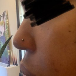 Nose Piercing (right nostril)