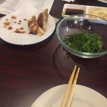 Sushi Totoro - Gyoza and seaweed salad - Sushi Bars Near Me - Aurora, Colorado Sushi Totoro - Gyoza and seaweed salad - Sushi Bars Near Me - Aurora, Colorado