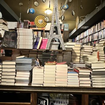 The Last Bookstore - 2nd floor display in the travel section - Bookstores Near Me - Los Angeles, California