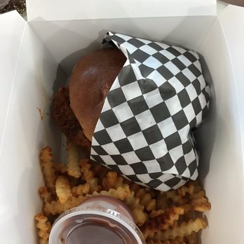 Jay Bird's Chicken - Chicken sandwich $13.50, side of fries - Chicken Shop Near Me - Long Beach, California Jay Bird's Chicken - Chicken sandwich $13.50, side of fries - Chicken Shop Near Me - Long Beach, California
