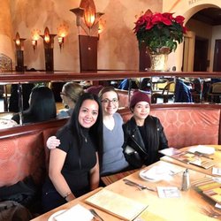 Gilbert R Clay, DMD - Christmas staff lunch at Cheesecake Factory.
Dental Assistants Christy and Ruth with Ruth's daughter TJ