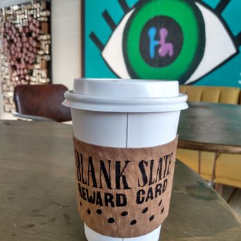 Blank Slate Coffee - a cup of coffee on a table - Coffee & Tea Near Me - Columbus, Ohio Blank Slate Coffee - a cup of coffee on a table - Coffee & Tea Near Me - Columbus, Ohio