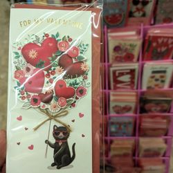 Dollar Tree - Dollar Tree is still a great place to shop for cards. I couldn't resist and bought some for Valentine's Day. Cute :)
