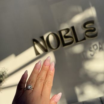 Noble Nail Studio - Gel X Sheet w/ glitter - Nail Salons Near Me - Cerritos, California Noble Nail Studio - Gel X Sheet w/ glitter - Nail Salons Near Me - Cerritos, California
