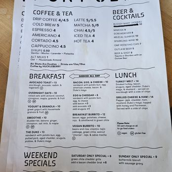 Port Side - Menu - Breakfast & Brunch Near Me - Denver, Colorado