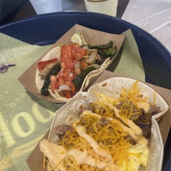Rusty Taco - Breakfast Brisket Taco Chicken Fajita Taco The rusty margarita - Tacos Near Me - Lubbock, Texas Rusty Taco - Breakfast Brisket Taco Chicken Fajita Taco The rusty margarita - Tacos Near Me - Lubbock, Texas