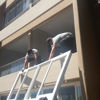 Newpane - 6. Installing the first vinyl frame - Windows Installation Near Me - Dixon, California