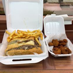 Best of Philly - Philly Steak Combo and Fried Shrimp