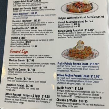 Maxie's - Breakfast menu - Breakfast & Brunch Near Me - Las Vegas, Nevada