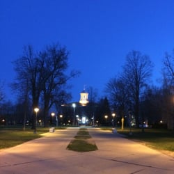 Lawrence University - Main Hall at night