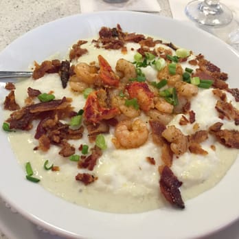 The Funky Brunch Cafe - Shrimp and grits. Has lobster in it too - Breakfast & Brunch Near Me - Savannah, Georgia The Funky Brunch Cafe - Shrimp and grits. Has lobster in it too - Breakfast & Brunch Near Me - Savannah, Georgia