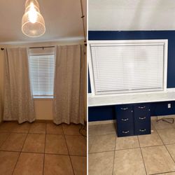 Northwest Florida Handyman - Painted the back wall, installed a laminate countertop over two filing cabinets, and finished with a matching four inch backsplash.