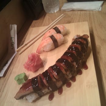 Sushi Garden - Dragon roll w/ eel & shrimp - Sushi Bars Near Me - Arlington, Virginia Sushi Garden - Dragon roll w/ eel & shrimp - Sushi Bars Near Me - Arlington, Virginia