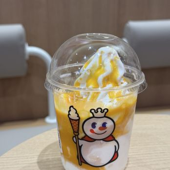 Mixue - super mango sundae - $3.49 as of 7.24.26 - Ice Cream & Frozen Yogurt Near Me - Sunnyvale, California