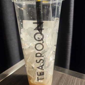 Teaspoon Augusta - House Milk Tea, house cream, crystal boba, "LESS" ICE - Bubble Tea Near Me - Evans, Georgia