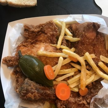 Henderson Chicken - a plate of fried chicken and french fries - Chicken Wings Near Me - Dallas, Texas Henderson Chicken - a plate of fried chicken and french fries - Chicken Wings Near Me - Dallas, Texas