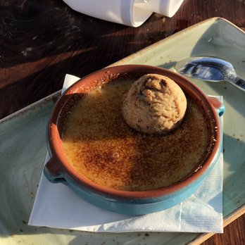 The Sur House - The lavender creme brûlée. Perfect lavender flavor, however I found the cookie to be unnecessary. - New American Near Me - Big Sur, California The Sur House - The lavender creme brûlée. Perfect lavender flavor, however I found the cookie to be unnecessary. - New American Near Me - Big Sur, California