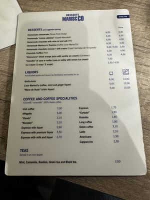 Menu photo 4 MariscCo Barcelona, B Menu photo 4 MariscCo Barcelona, B