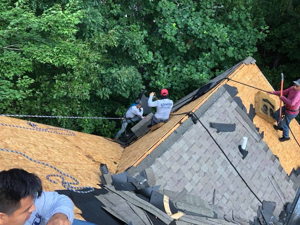 Slide of United Contracting and Roofing