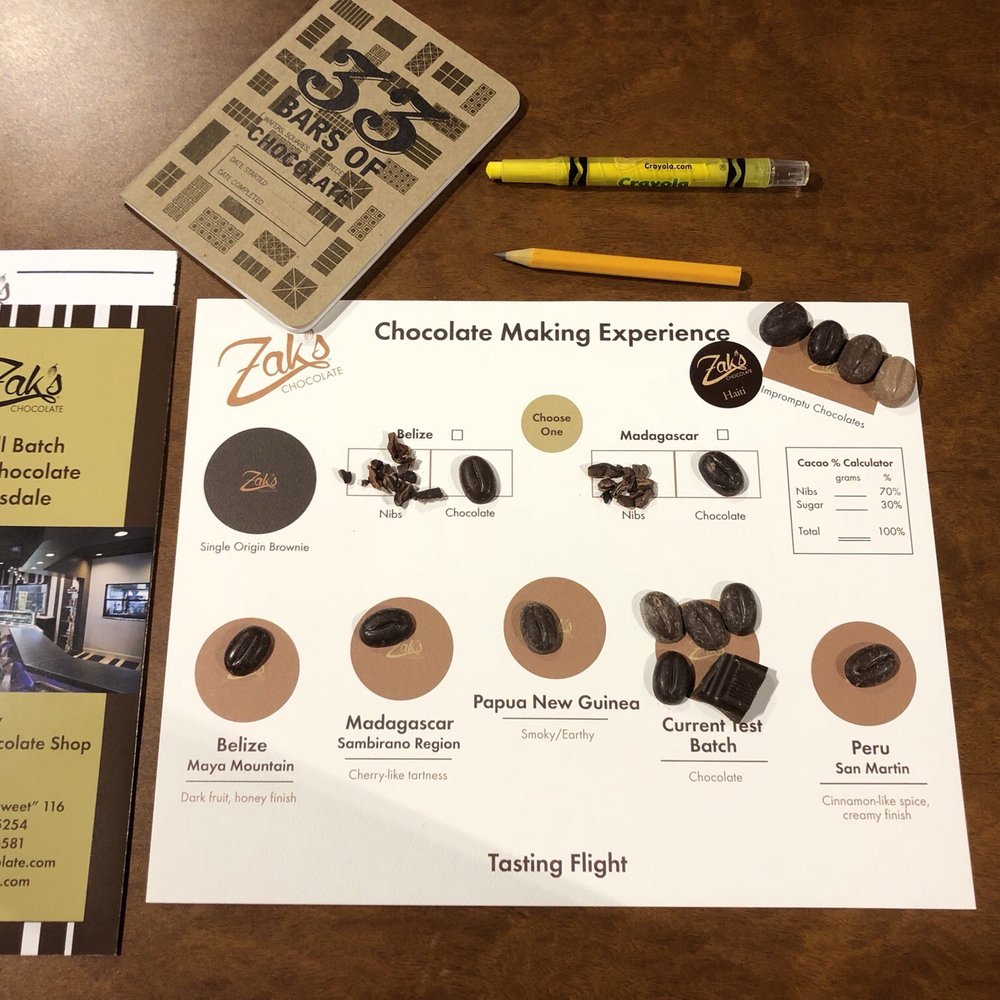 Zak's Chocolate - Chocolate making experience goodies - Chocolatiers & Shops Near Me - Scottsdale, Arizona Zak's Chocolate - Chocolate making experience goodies - Chocolatiers & Shops Near Me - Scottsdale, Arizona