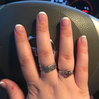 Nail Lab - My index and middle nails turned out crooked, I tried to file them more to make them appear straight. - Nail Salons Near Me - Colleyville, Texas Nail Lab - My index and middle nails turned out crooked, I tried to file them more to make them appear straight. - Nail Salons Near Me - Colleyville, Texas